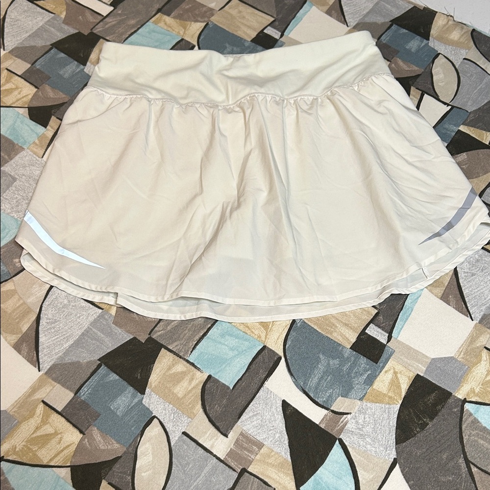 CALIA by Carrie Underwood Light Beige Mini Skirt